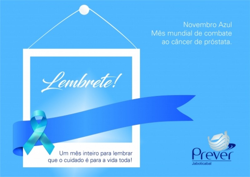 Prever Jaboticabal apóia Campanha Novembro Azul