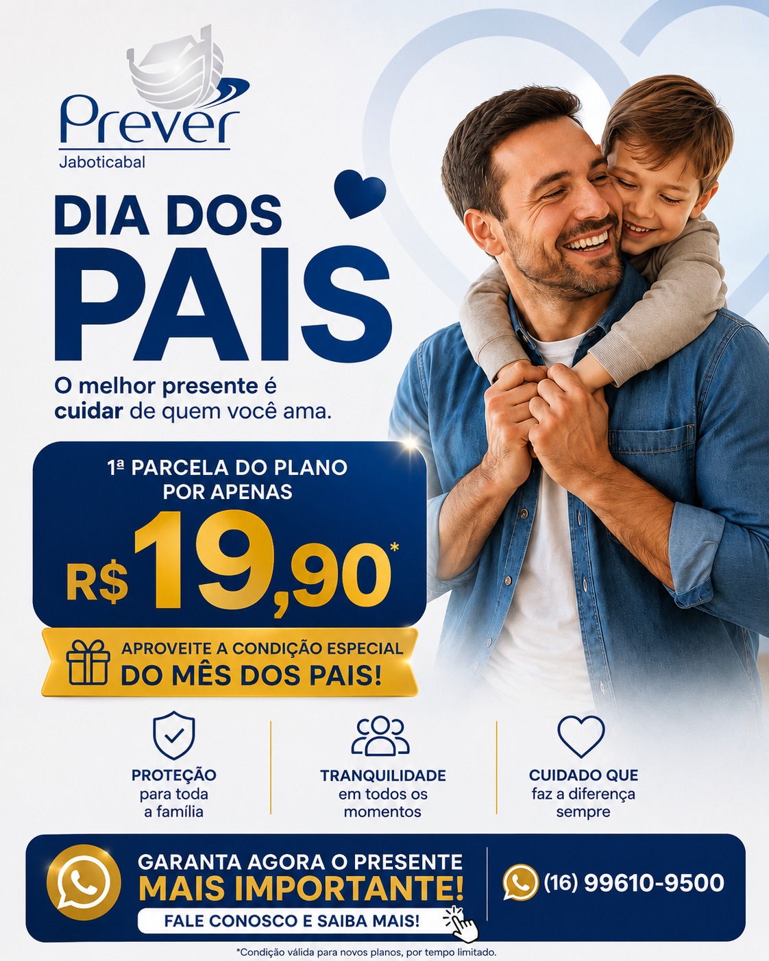 O melhor presente para quem você ama é a tranquilidade.